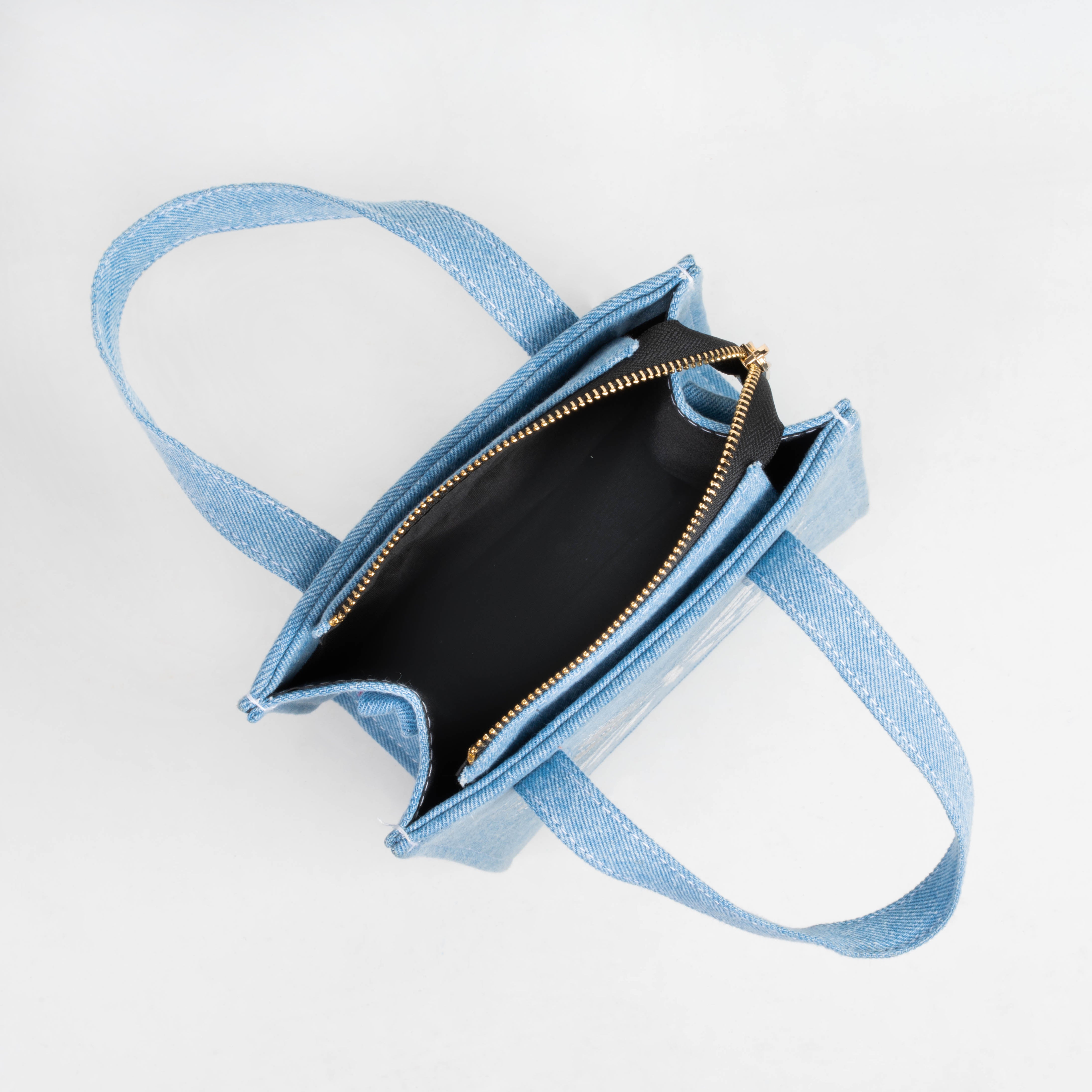 Rerden Bloom Denim Tote Bag