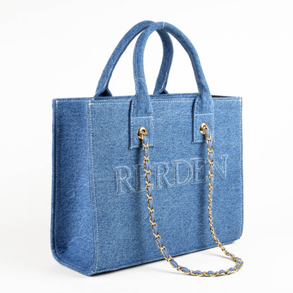 Rerden Horizon Denim Tote Bag