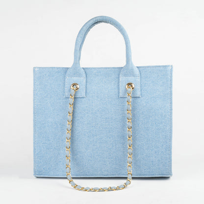 Rerden Mistlight Denim Tote Bag