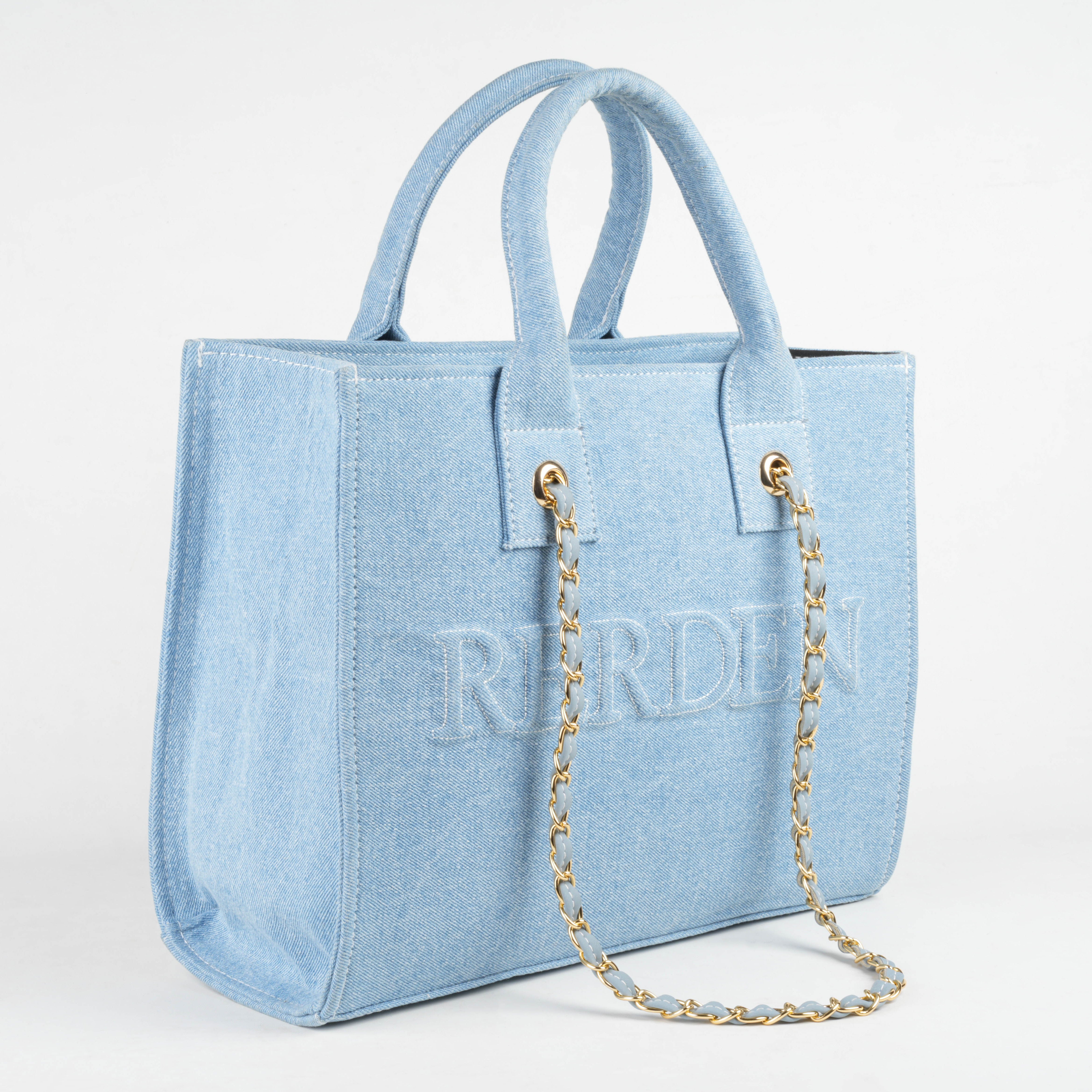 Rerden Mistlight Denim Tote Bag