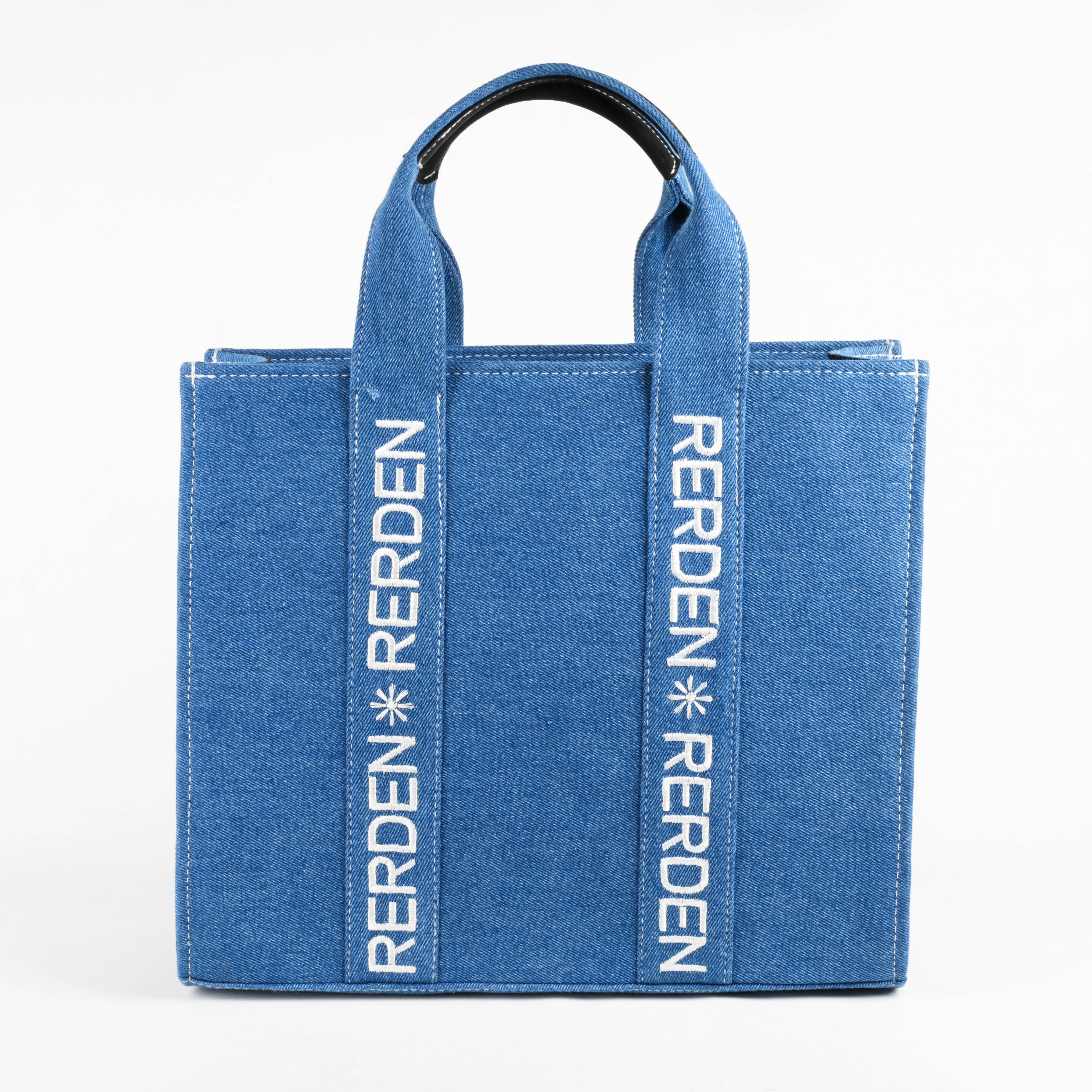 Rerden Stride Denim Tote Bag