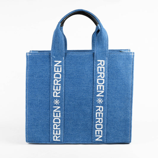 Rerden Stride Denim Tote Bag