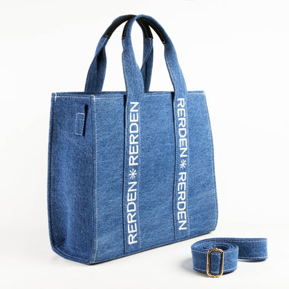 Rerden Pulse Denim Tote Bag