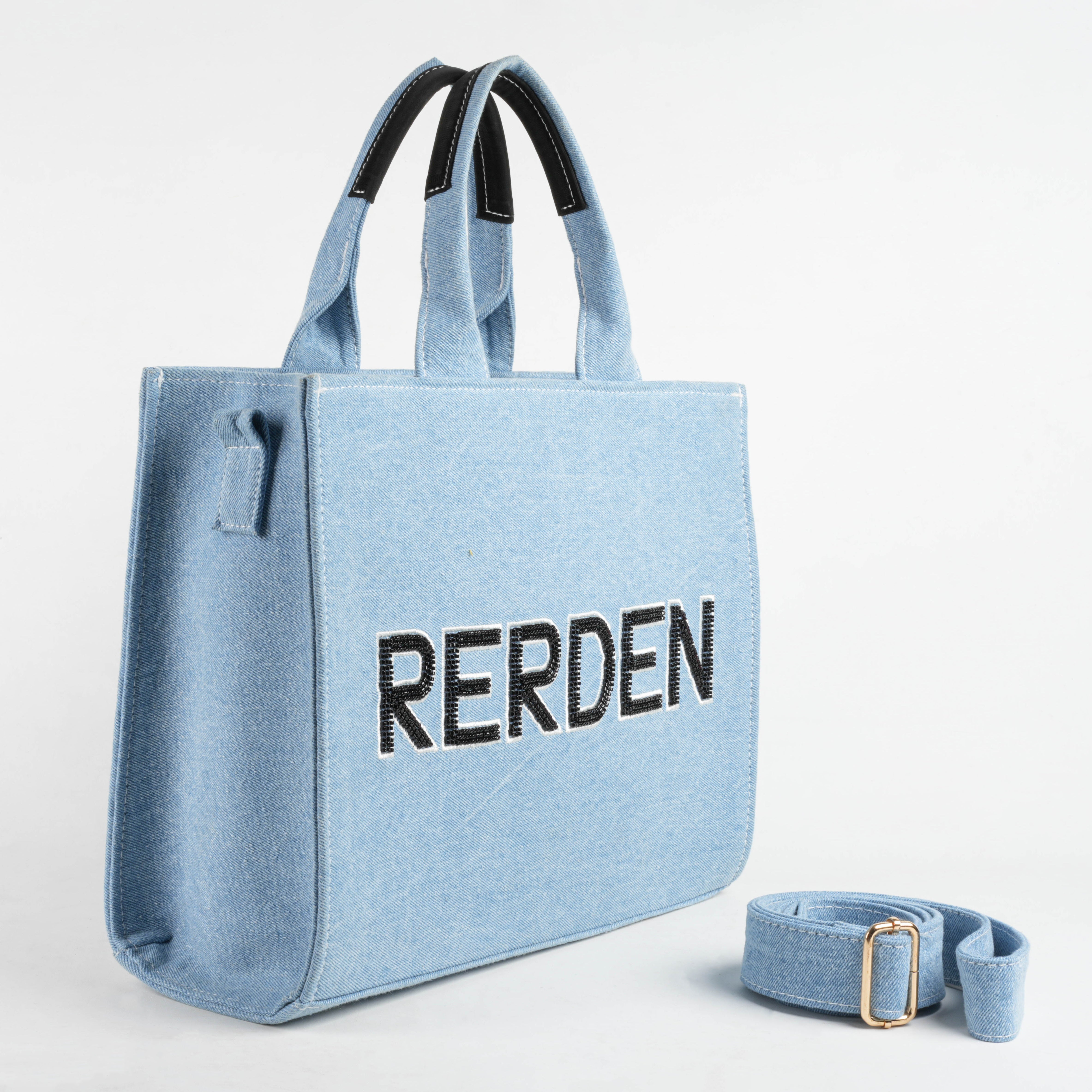 Rerden Origin Denim Tote Bag