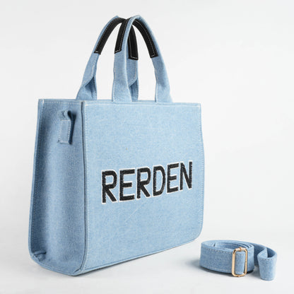 Rerden Origin Denim Tote Bag