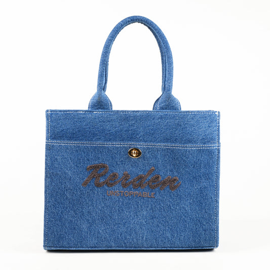 Rerden Resolve Denim Tote Bag