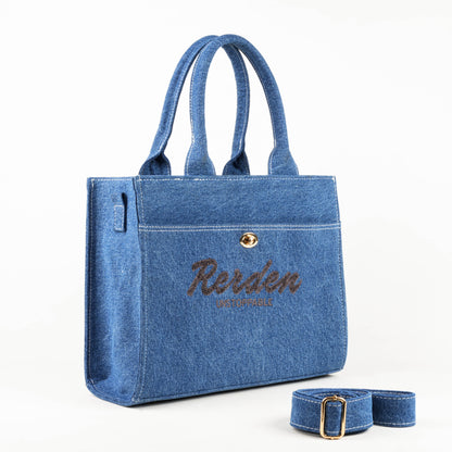 Rerden Resolve Denim Tote Bag