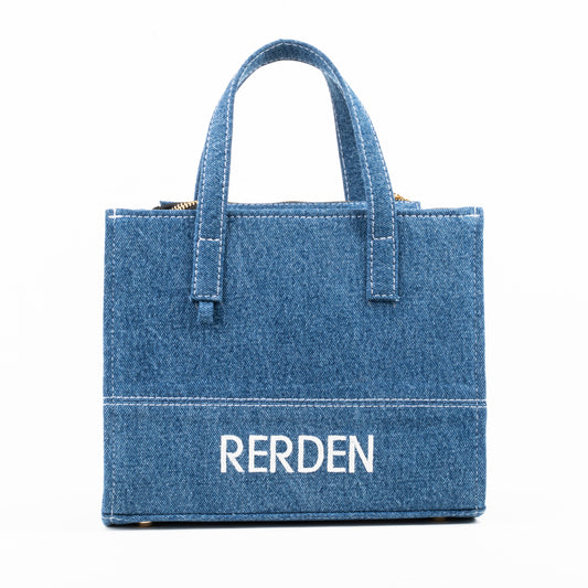 Rerden Keystone Denim Tote Bag