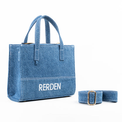 Rerden Keystone Denim Tote Bag