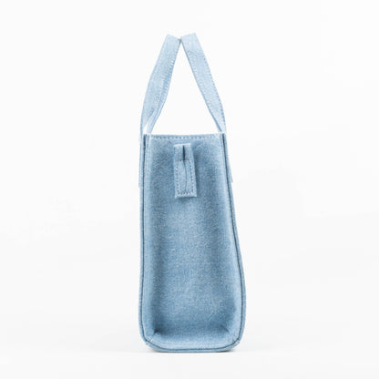 Rerden Bloom Denim Tote Bag