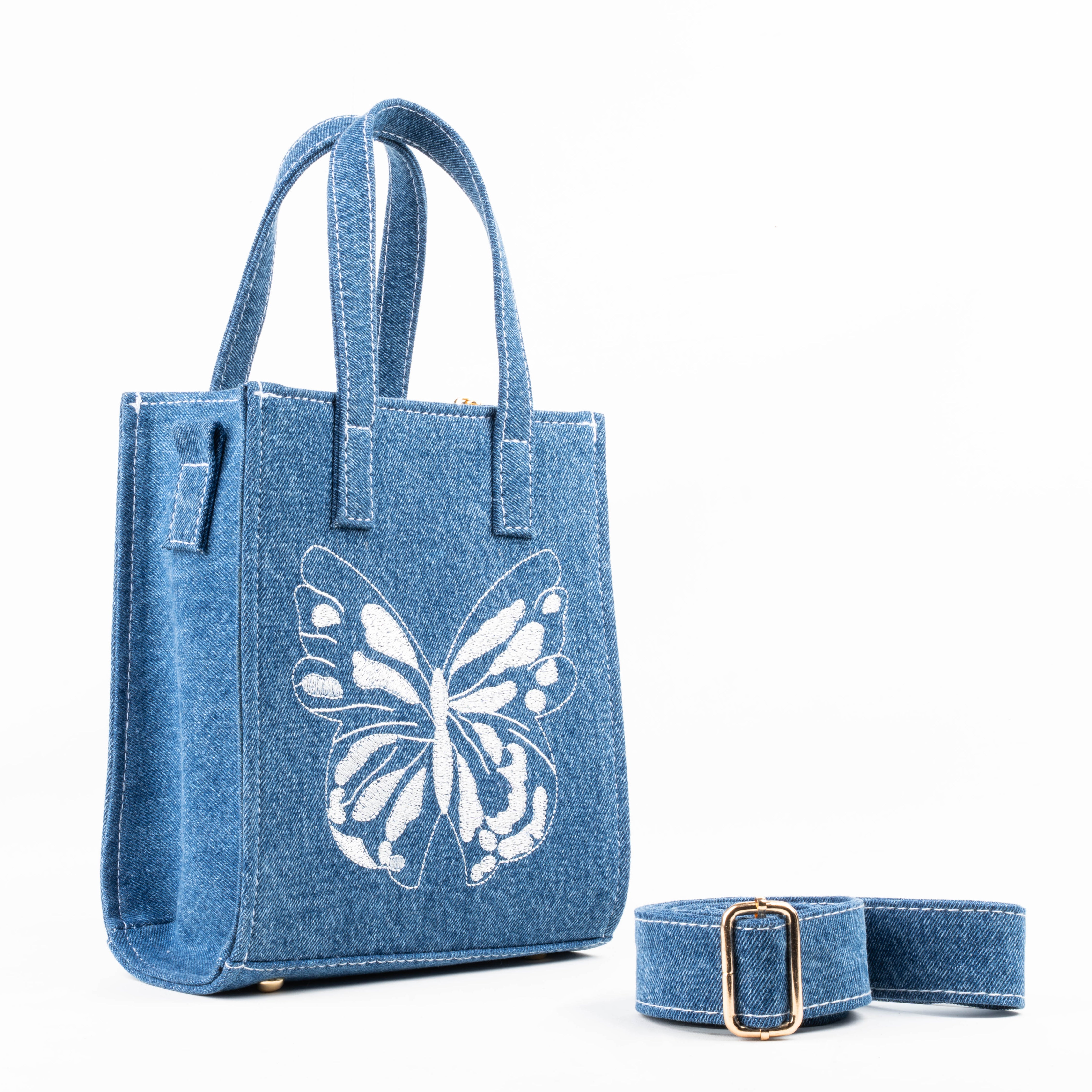 Rerden Soar Denim Tote Bag
